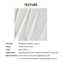 Load image into Gallery viewer, Heimish Moringa Ceramide Hyaluronic Hydrating Watery Sunscreen 50ml