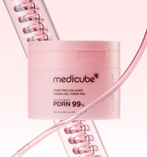 Load image into Gallery viewer, MEDICUBE PDRN Pink Toning Gel Toner Pad 70EA