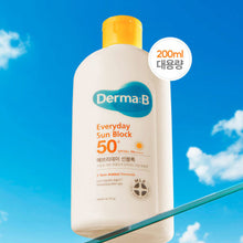 Load image into Gallery viewer, Derma:B Everyday Sun Block 200ml