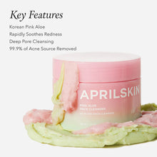 Load image into Gallery viewer, April Skin Pink Aloe Facial Polish Cleanser 120g
