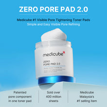 Load image into Gallery viewer, medicube Zero Pore Pads 2.0 70EA
