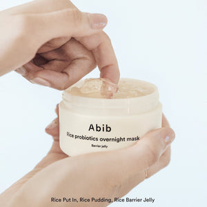 Abib Rice probiotics overnight mask Barrier jelly 80ml