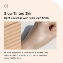 Load image into Gallery viewer, Heimish Artless Glow Tinted Sunscreen Shine Beige SPF50+ PA+++ 40ml