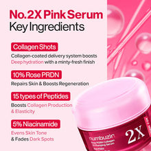 Load image into Gallery viewer, Numbuzin No.2 Rose PDRN Collagen 2X Plumping Serum 30ml