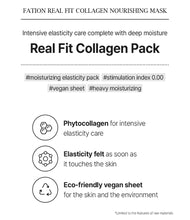 Load image into Gallery viewer, FATION Real Fit Collagen Firming Mask 5EA