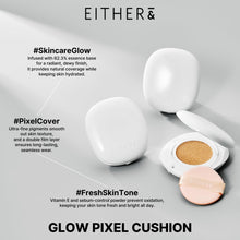 Load image into Gallery viewer, EITHER& Glow Pixel Cushion 6g