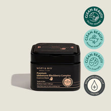 Load image into Gallery viewer, Mary&May Premium Idebenon Blackberry Complex Ampoule Mask 20EA