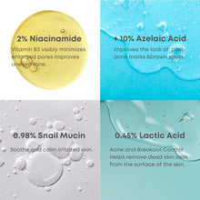 Load image into Gallery viewer, NINELESS A-Control 10% Azelaic Acid Serum 30ml