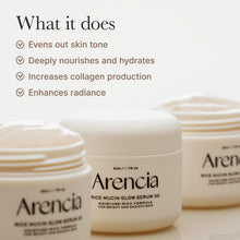 Load image into Gallery viewer, Arencia Rice Mucin Glow Serum 30 50g