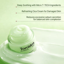 Load image into Gallery viewer, Torriden BALANCEFUL Cica Cream 80ml