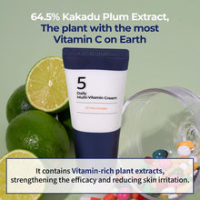 Load image into Gallery viewer, Numbuzin No.5 Daily Multi-Vitamin Cream 60ml