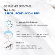 Load image into Gallery viewer, Anua 8 Hyaluronic Acid Hydrating Gentle Foaming Cleanser 150ml