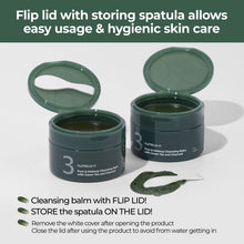 Load image into Gallery viewer, Numbuzin No.3 Pore & Makeup Cleansing Balm with Creen Tea and Charcoal 85g