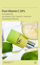 Load image into Gallery viewer, Anua Green Lemon Vitamin C Blemish Serum 20ml
