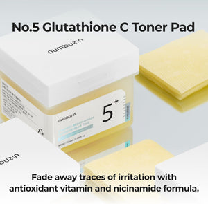 [1+1] Numbuzin No.5 Vitamin-Niacinamide Concentrated Pad 70EA