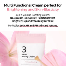 Load image into Gallery viewer, Numbuzin No.3 Velvet Beauty Cream 60ml