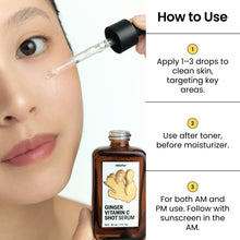 Load image into Gallery viewer, delphyr Ginger Vitamin C Shot Serum 30ml