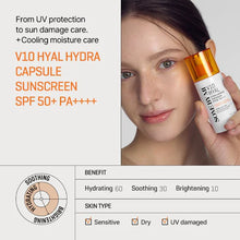 Load image into Gallery viewer, SOME BY MI V10 Hyal Hydra Capsule Sunscreen 40ml