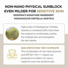 Load image into Gallery viewer, SKIN1004 Madagascar Centella Air-Fit Suncream Plus 50ml