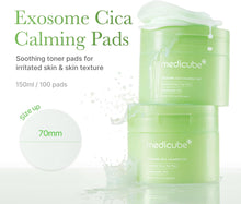 Load image into Gallery viewer, MEDICUBE Exosome Cica Calming Toner Pads 100EA
