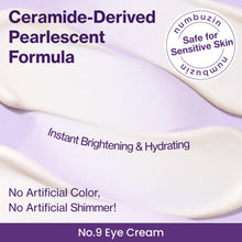 Load image into Gallery viewer, Numbuzin No.9 NAD+ Retinol Volumetox Eye Cream 10ml