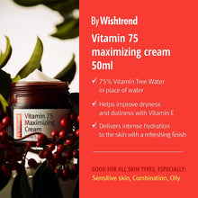 Load image into Gallery viewer, By Wishtrend Vitamin 75 Maximizing Cream 50ml