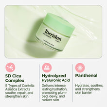 Load image into Gallery viewer, Torriden BALANCEFUL Cica Cream 80ml