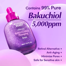 Load image into Gallery viewer, EQQUALBERRY Bakuchiol Plumping Serum 30ml