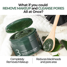 Load image into Gallery viewer, Numbuzin No.3 Pore & Makeup Cleansing Balm with Creen Tea and Charcoal 85g