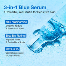Load image into Gallery viewer, Numbuzin No.3 Blue Bio-Retinol Pore Refining Serum 30ml