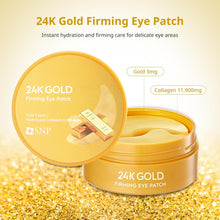 Load image into Gallery viewer, SNP Gold & Collagen Firming Eye Patch 60EA