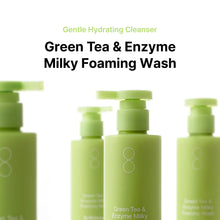 Load image into Gallery viewer, By Wishtrend Green Tea & Enzyme Milky Foaming Wash 140ml Exp: 12.08.2025