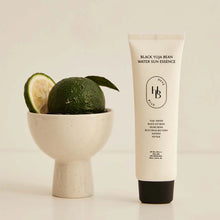 Load image into Gallery viewer, HEVEBLUE Black Yuja Bean Water Sun Essence 50ml