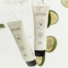 Load image into Gallery viewer, HEVEBLUE Black Yuja Bean Water Sun Essence 50ml