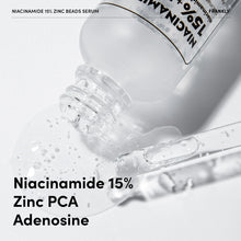 Load image into Gallery viewer, FRANKLY Niacinamide 15% Zinc Beads Serum 30ml