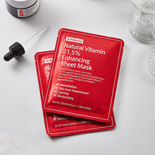 Load image into Gallery viewer, By Wishtrend Natural Vitamin 21.5 Enhancing Sheet Mask