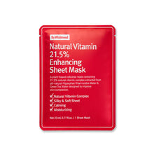 Load image into Gallery viewer, By Wishtrend Natural Vitamin 21.5 Enhancing Sheet Mask