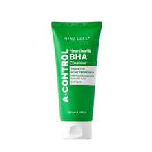 Load image into Gallery viewer, Nineless A-Control Heartleaf & BHA Cleanser 120ml