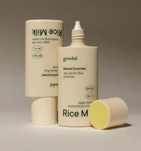 Load image into Gallery viewer, [1+1] Goodal Vegan Rice Milk Moisturizing Sun Cream 50ml