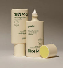 Load image into Gallery viewer, Goodal Vegan Rice Milk Moisturizing Sun Cream 50ml Exp 2025 10 17