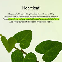 Load image into Gallery viewer, Abib Heartleaf Calming Trial Kit