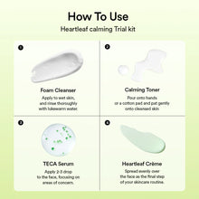 Load image into Gallery viewer, Abib Heartleaf Calming Trial Kit