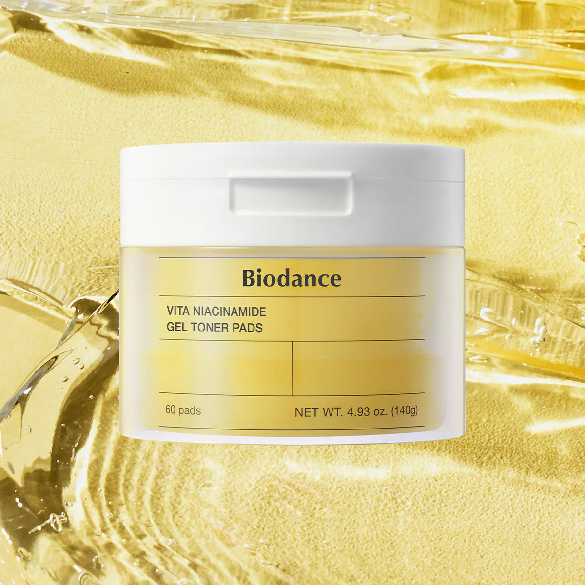 Biodance Vita Niacinamide Gel Toner Pads 140g/60ea