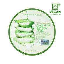 Load image into Gallery viewer, Nature Republic Soothing & Moisture Aloe Vera 92% Soothing Gel 300ml