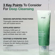 Load image into Gallery viewer, Anua Heartleaf Quercetinol Pore Deep Cleansing Foam 150ml