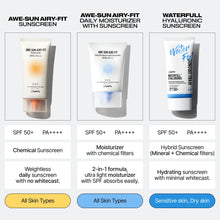 Load image into Gallery viewer, Jumiso AWE⋅SUN AIRY-FIT Daily Moisturizer with Sunscreen SPF50+ PA++++ 50ml Exp 2025 07 24