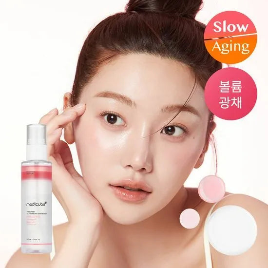 Medicube PDRN Pink Glutathione Serum Mist 100ml – SoKoSkins