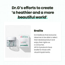 Load image into Gallery viewer, Dr.G pH Cleansing Red Blemish Clear Soothing Foam 150ml Exp 2025 09 28