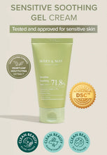Load image into Gallery viewer, Mary&May Sensitive Soothing Gel Cream 100ml