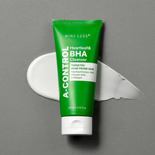 Load image into Gallery viewer, Nineless A-Control Heartleaf & BHA Cleanser 120ml